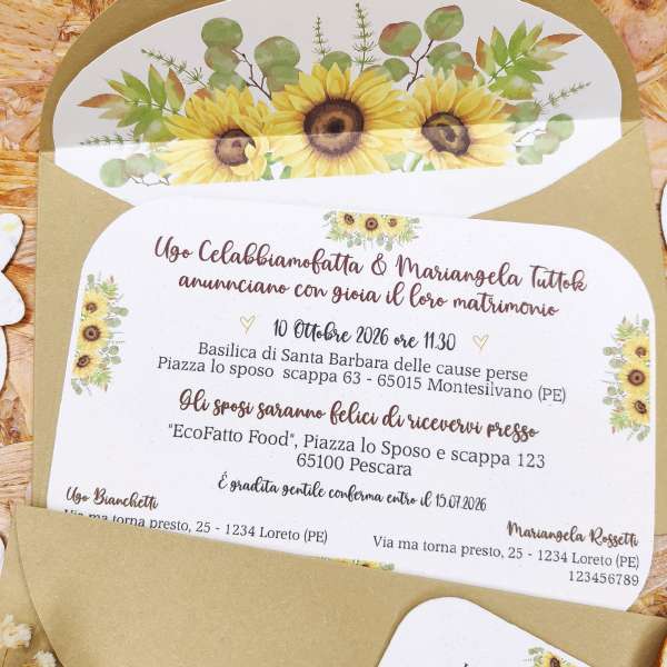 partecipazioni carta piantabile